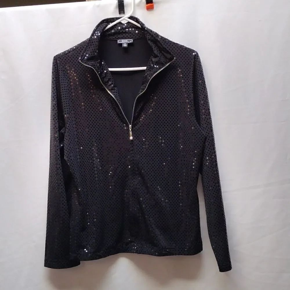 Lisa International sequined jacket - Picture 1 of 4